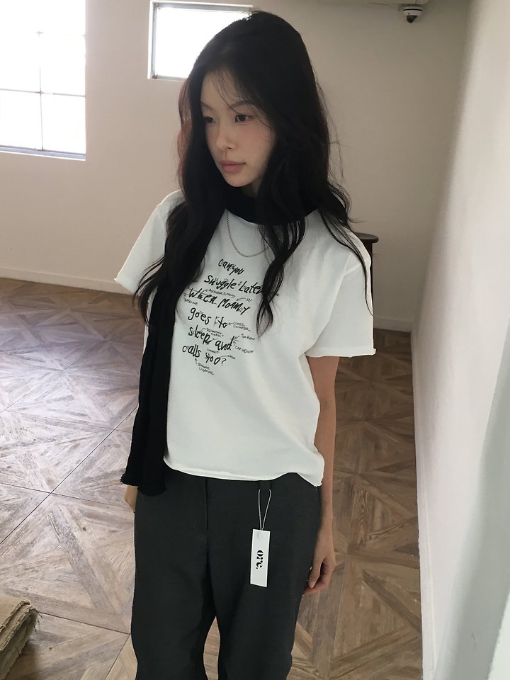 Washing Dye Tee by Ore for Women - view 2