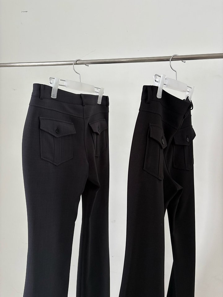 Pocket Bootcut Pants by Ore for Women - view 12