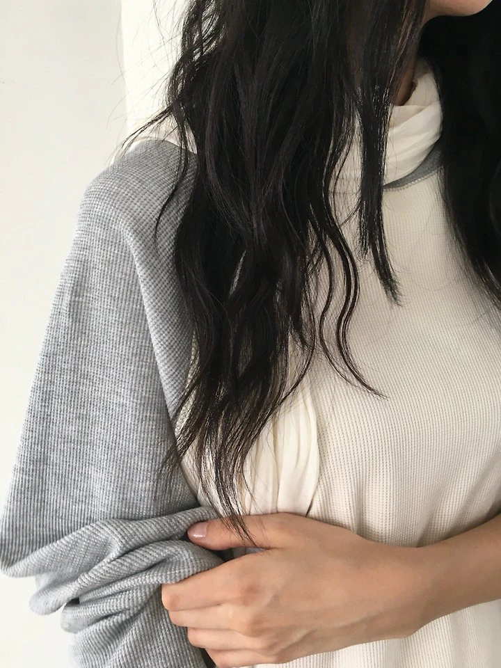 Waffle Raglan Tee by Ore for Women - view 7