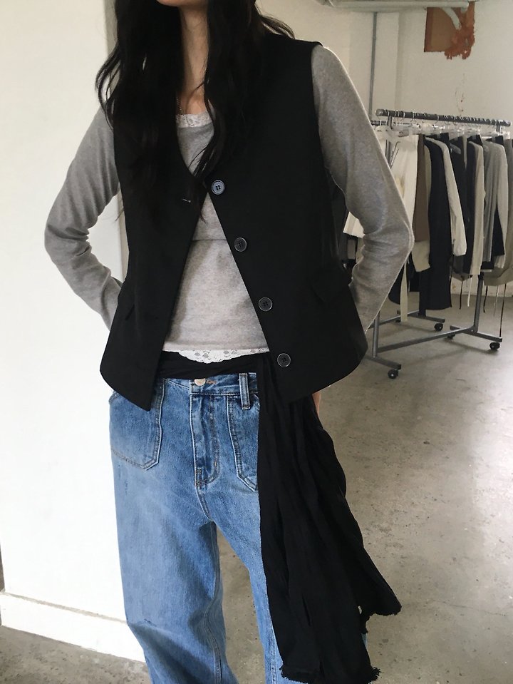 Luna Suede Vest by Ore for Women - view 5