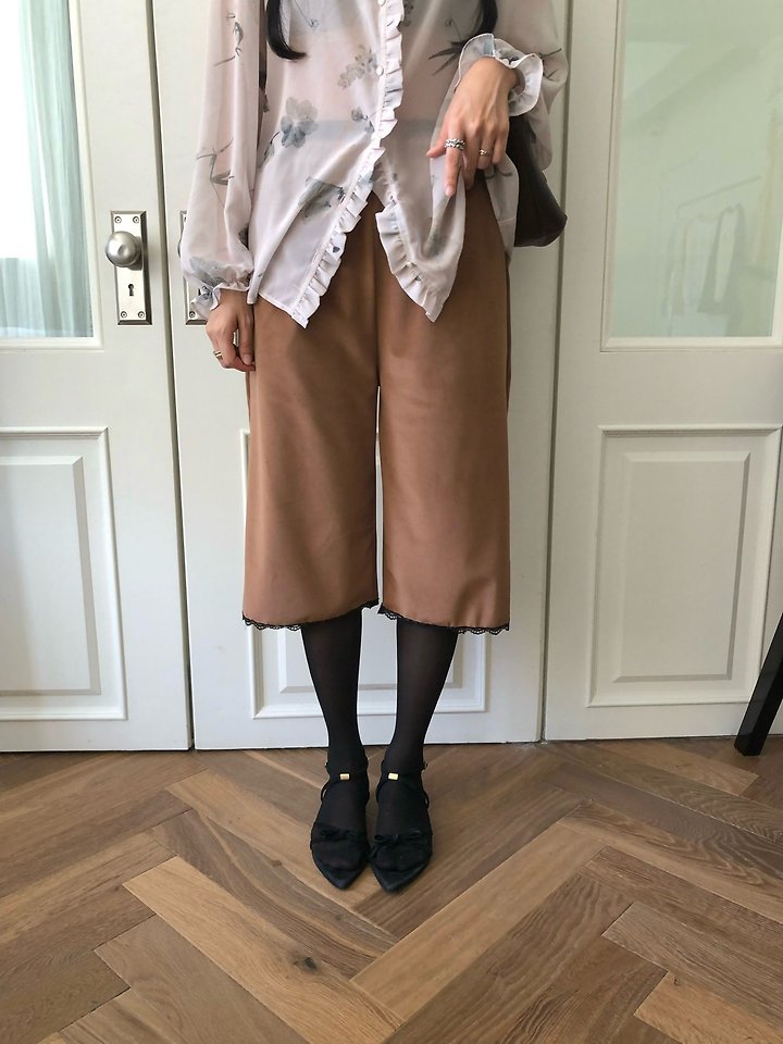 Noi Velvet Pants by Ouppt for Women - view 5