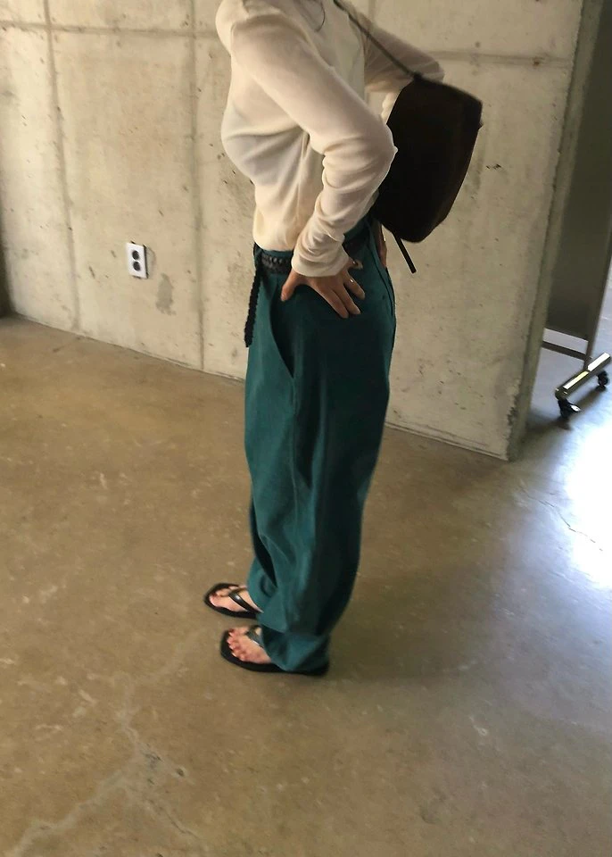 Twill Barrel Pants by Ouppt for Women - view 7
