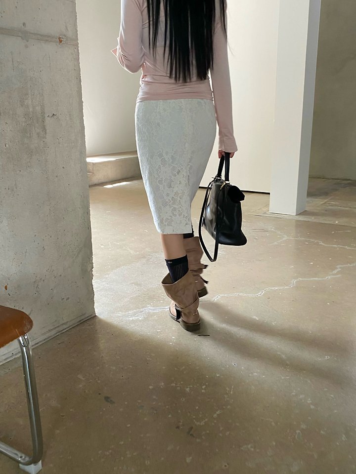 Rovet Lace Skirt by Ouppt for Women - view 3