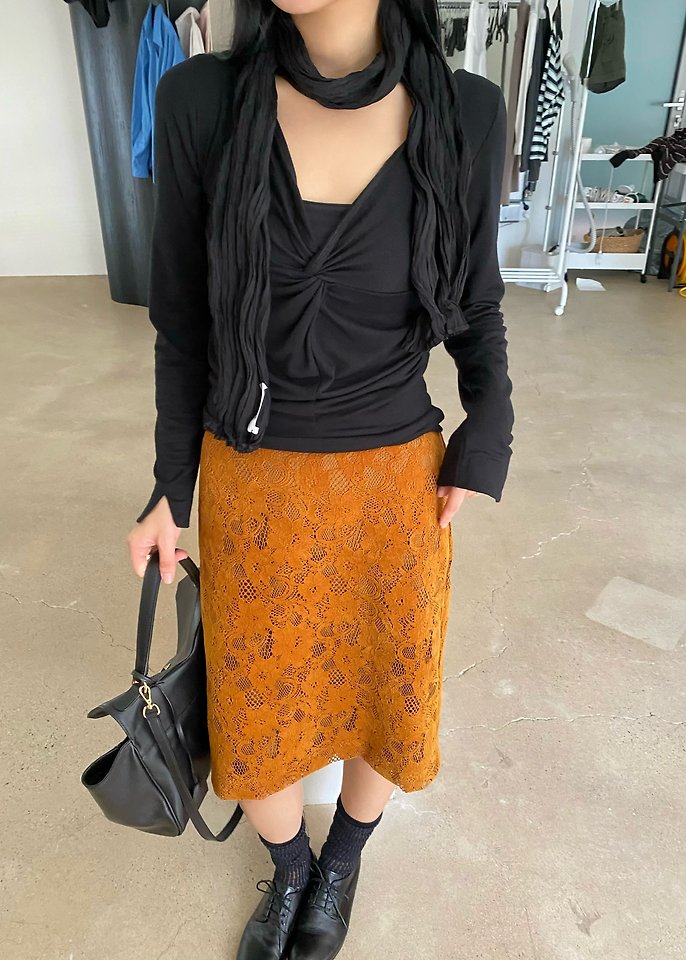 Rovet Lace Skirt by Ouppt for Women - view 5