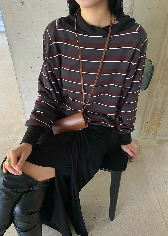 River Striped Tee by Ouppt for Women - view 7