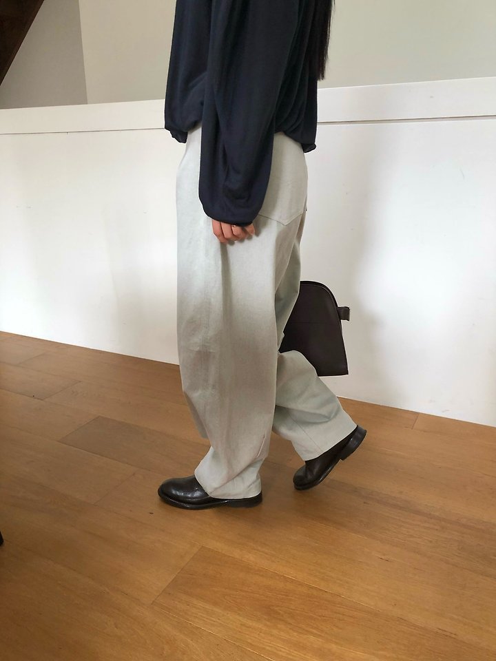 Twill Barrel Pants by Ouppt for Women - view 3
