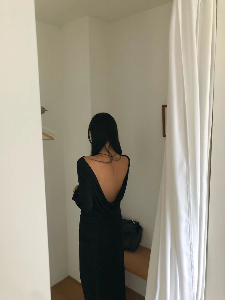 Back Drape Tee by Ouppt for Women - view 2