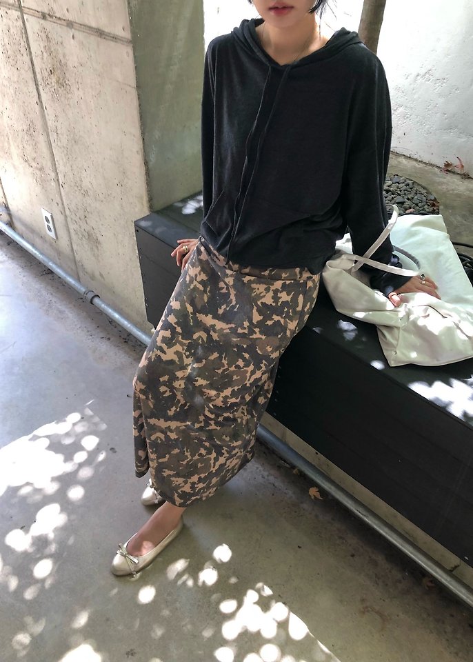 Camo Skirt by Ouppt for Women - view 6