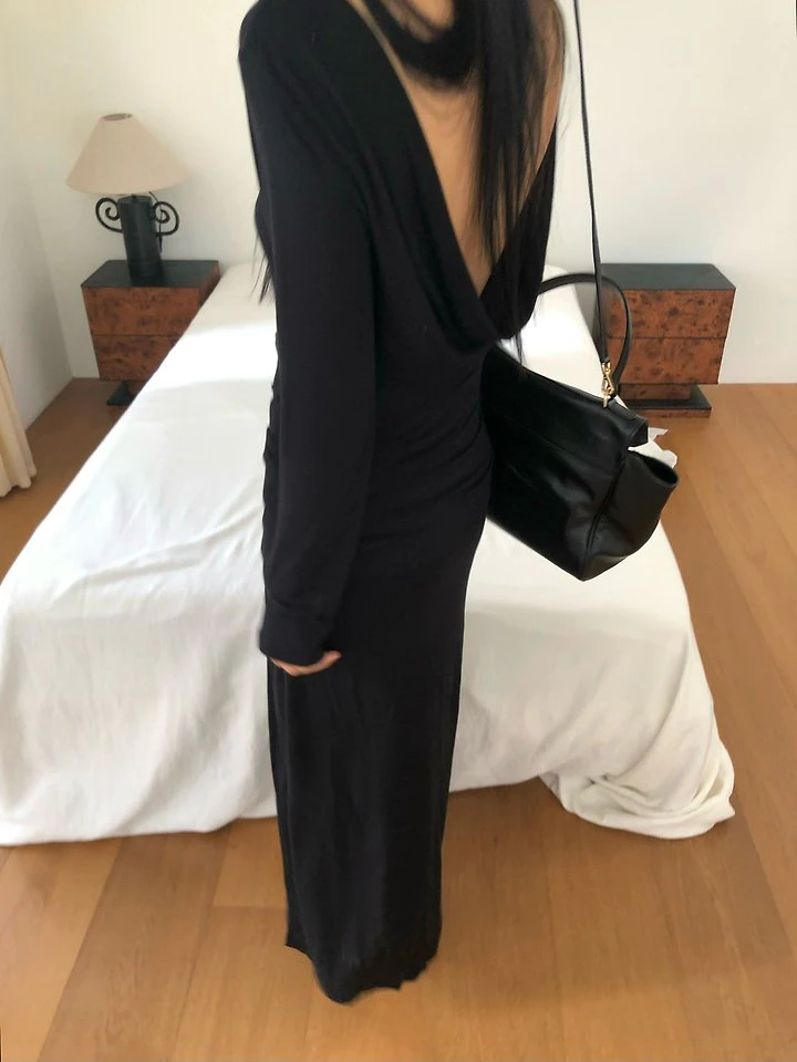Back Drape Tee by Ouppt for Women - view 5