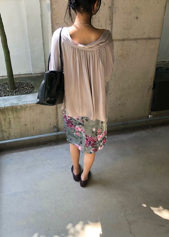 Log Ribbon Blouse by Ouppt for Women - view 5