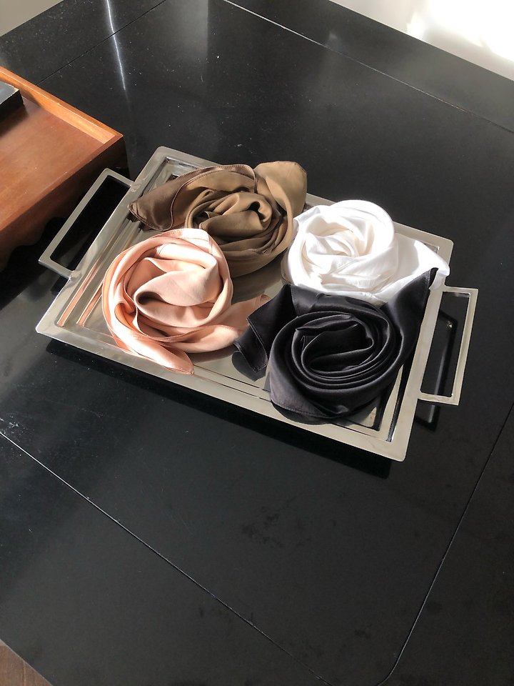 Silk Scarf by Ouppt for Women - view 6
