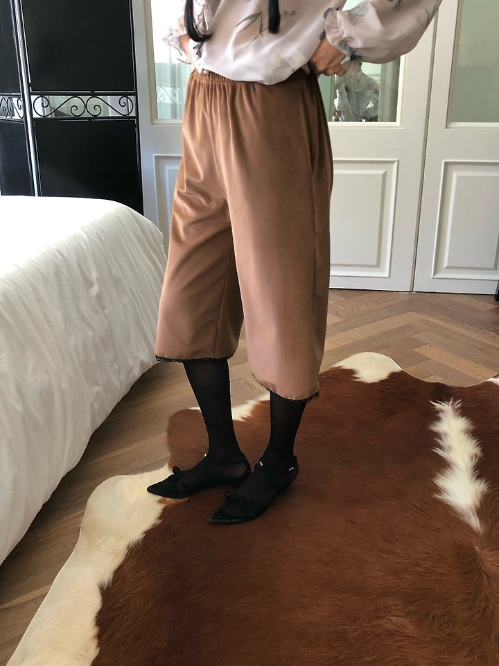 Noi Velvet Pants by Ouppt for Women - view 6