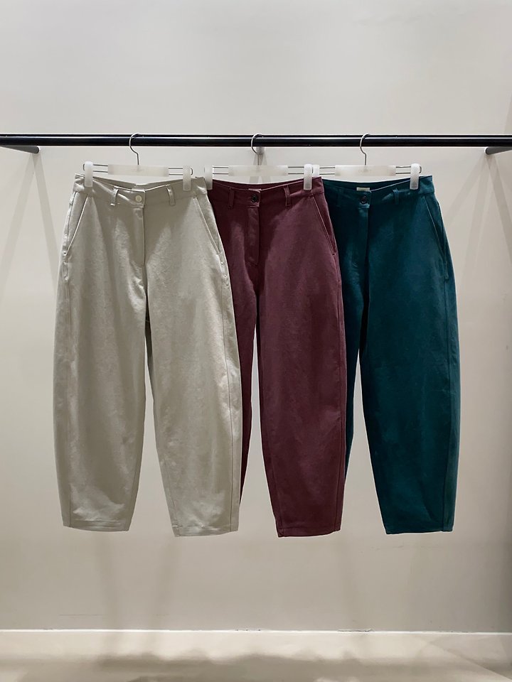 Twill Barrel Pants by Ouppt for Women - view 12