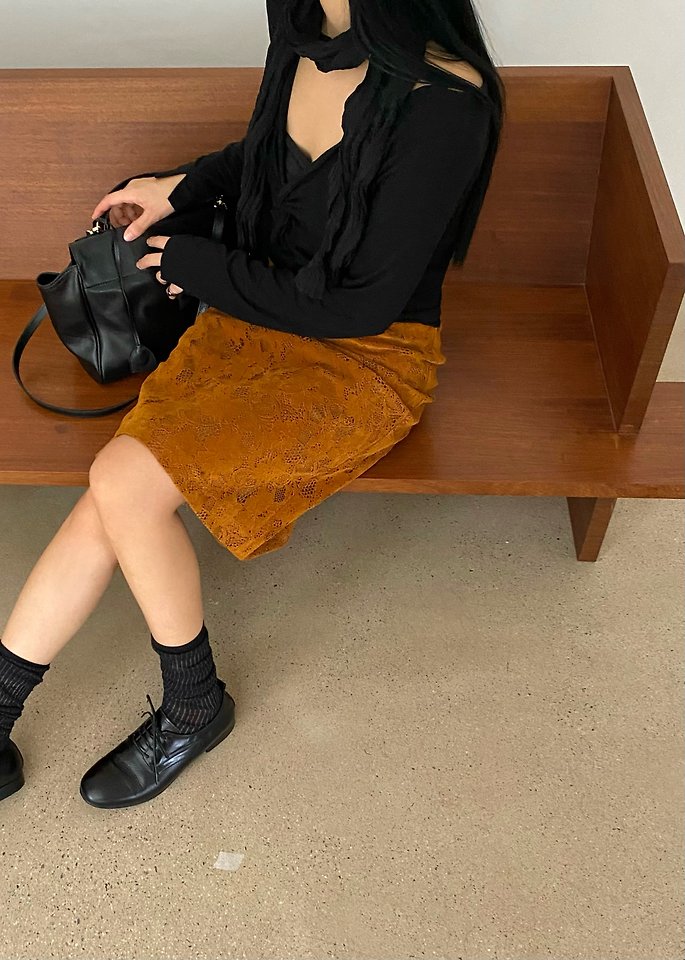 Rovet Lace Skirt by Ouppt for Women - view 4