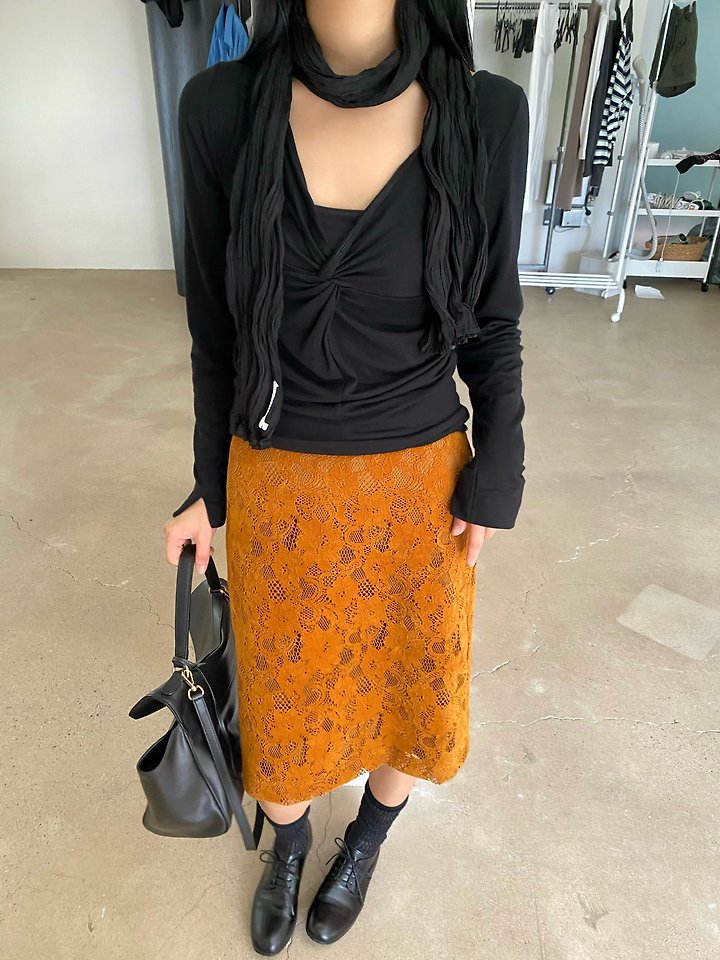 Rovet Lace Skirt by Ouppt for Women - view 6