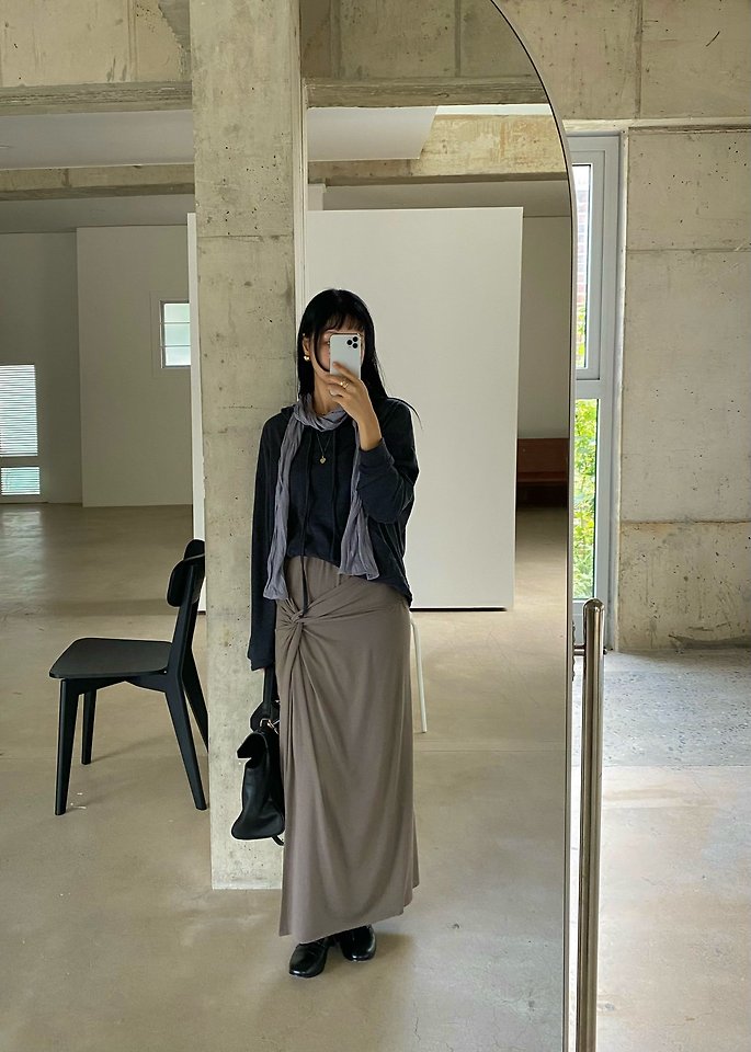 Plain Hooded Tee by Ouppt for Women - view 11