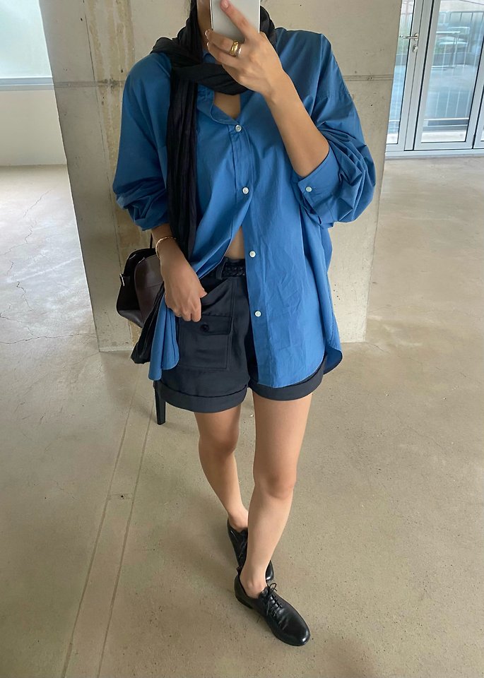 Base Cotton Shirt by Ouppt for Women - view 6
