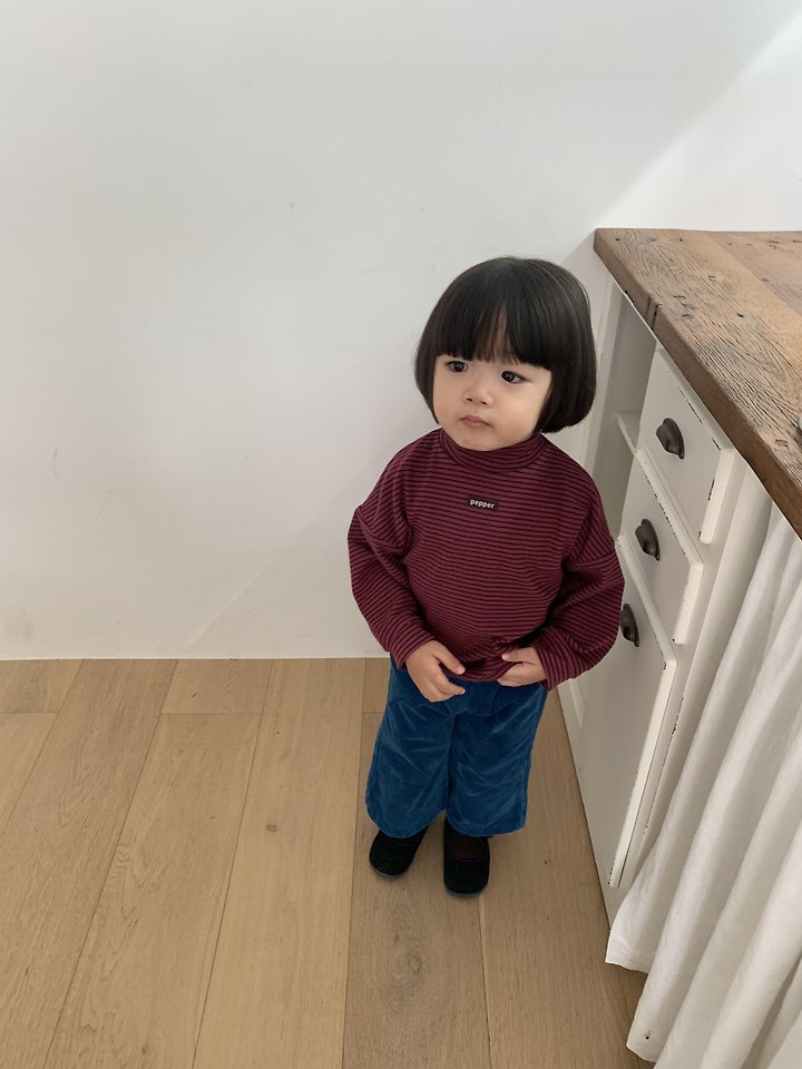 Bumblebee Striped Turtleneck by Pepper for Child - view 8