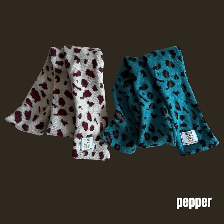 Leopard Muffler by Pepper for Child - view 1