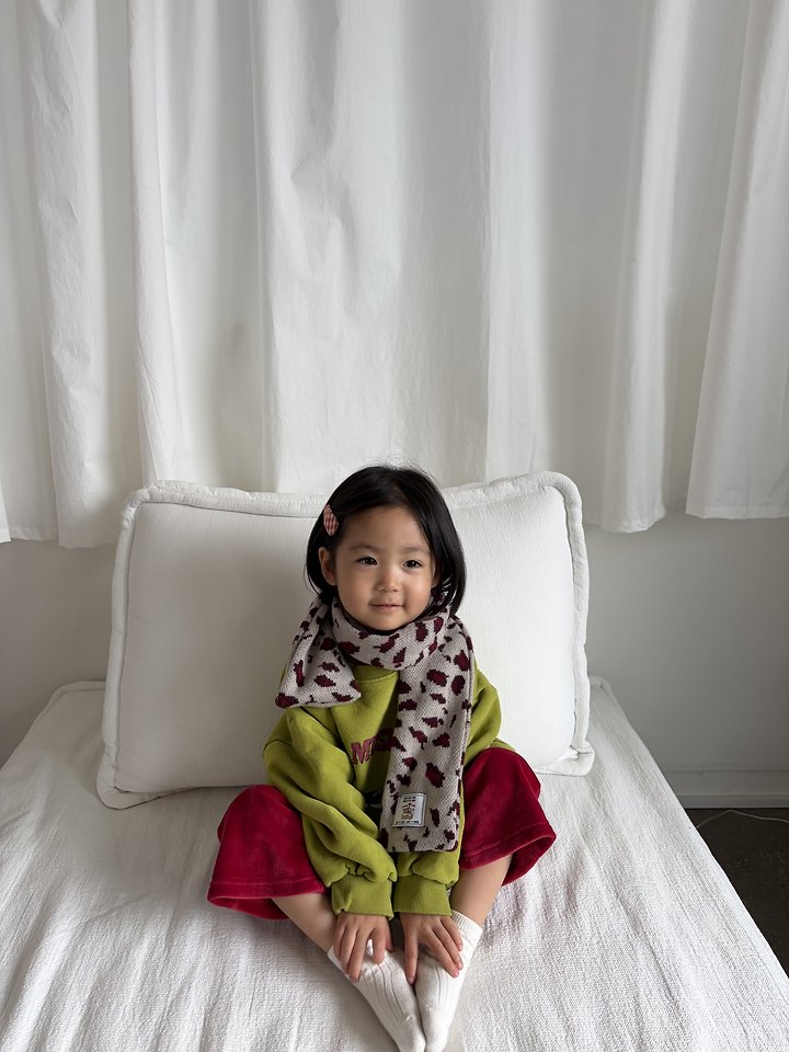 Leopard Muffler by Pepper for Child - view 4