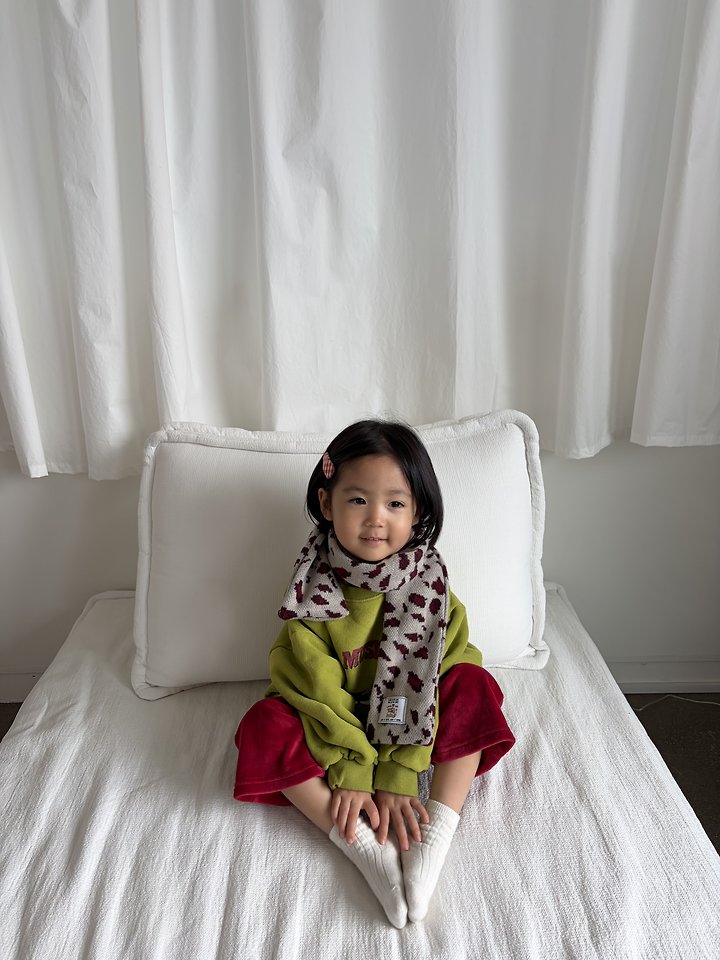 Leopard Muffler by Pepper for Child - view 5
