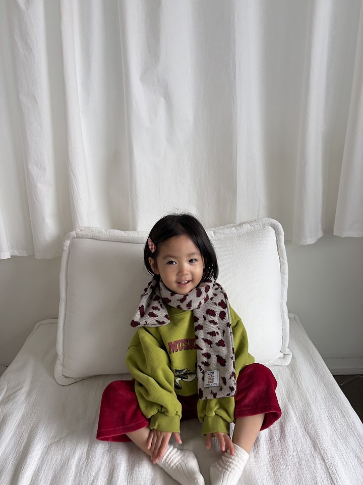 Leopard Muffler by Pepper for Child - view 6