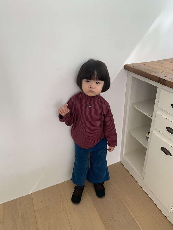 Bumblebee Striped Turtleneck by Pepper for Child - view 4
