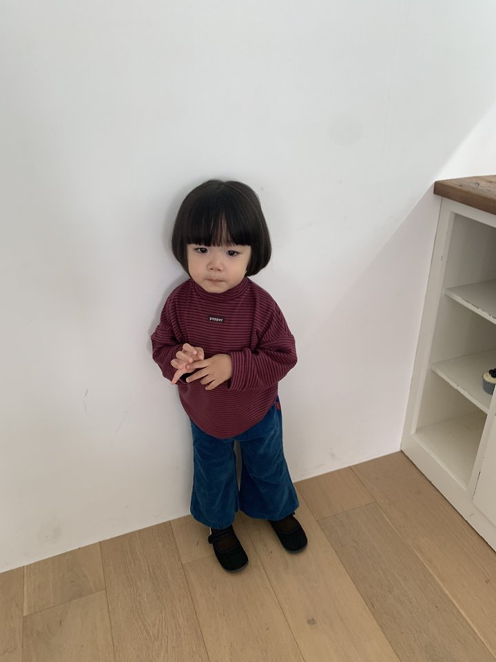 Bumblebee Striped Turtleneck by Pepper for Child - view 7