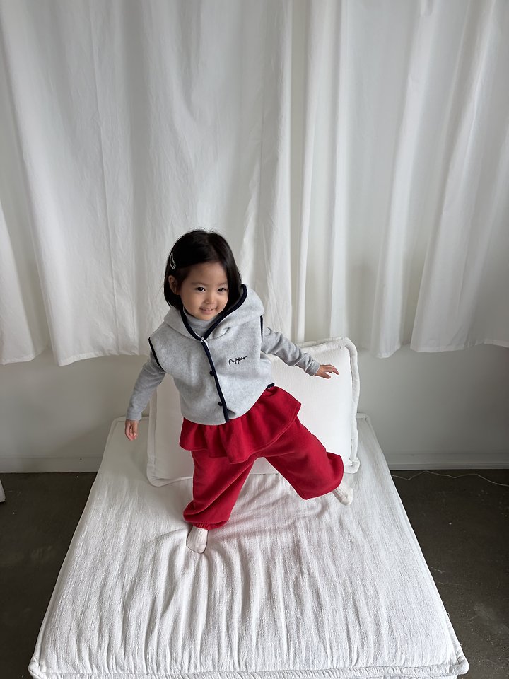 Polar Bear Hooded Vest by Pepper for Child - view 12