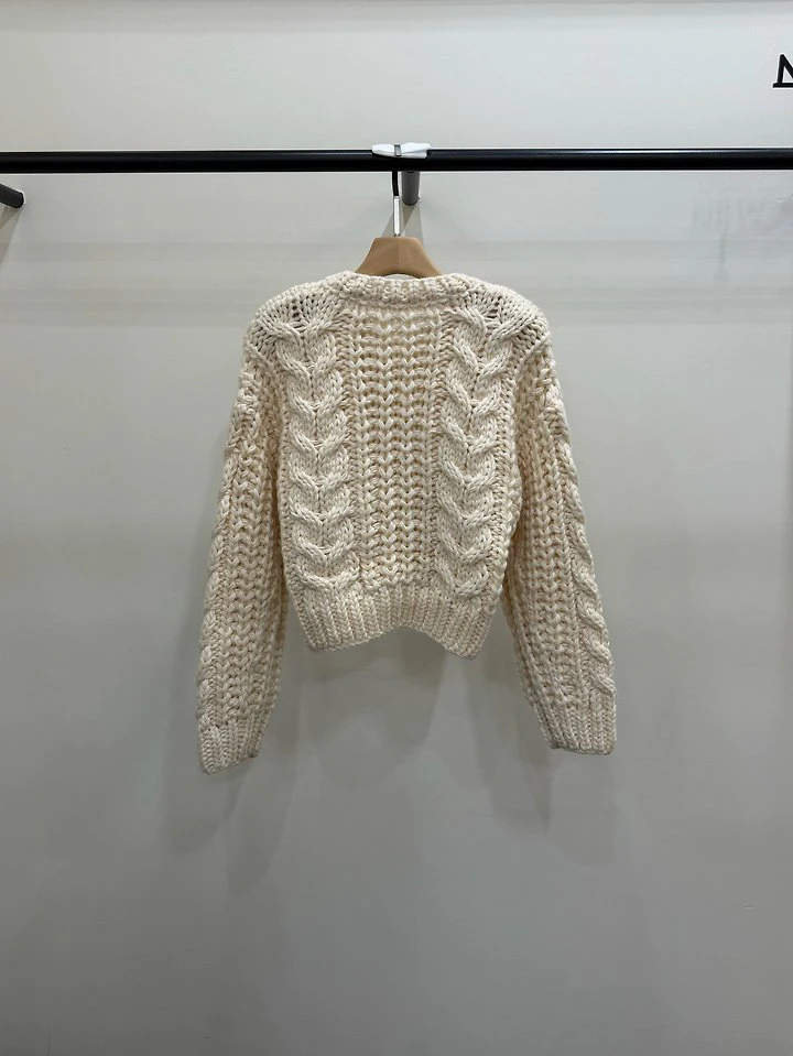 Handmade Cable Cardigan by Person for Women - view 6