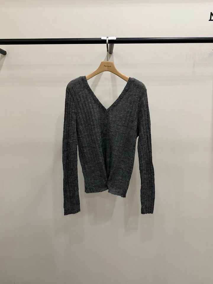 Reversible V-neck Knit by Person for Women - view 3