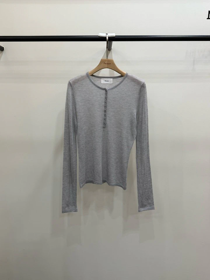 Soft Button Knit by Person for Women - view 2