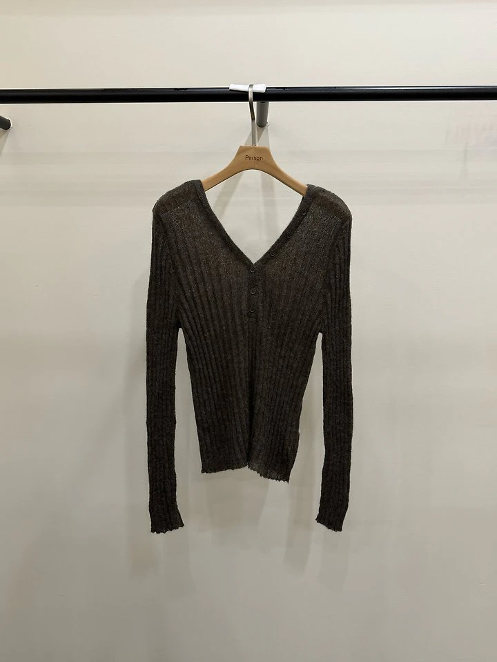 Reversible V-neck Knit by Person for Women - view 4