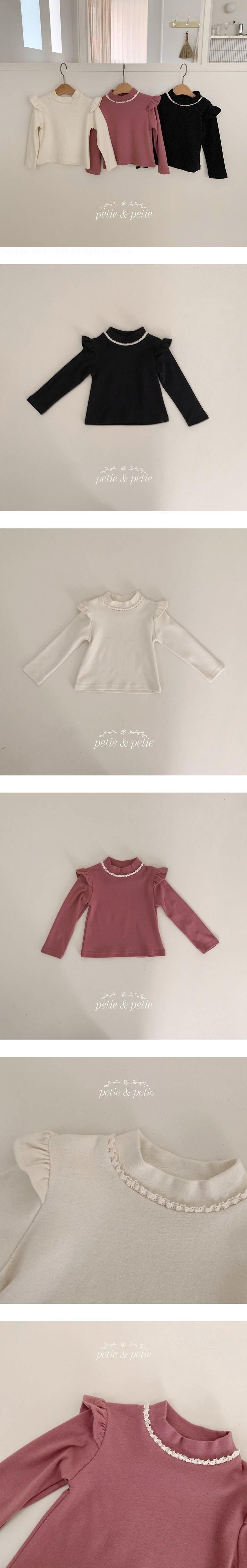 Andersen Frill Turtleneck Tee by Petit & Petit for Child - view 1