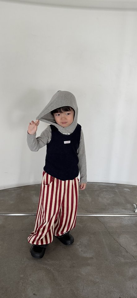 Mimi Ribbed Hood Tee by Pie for Baby - view 8