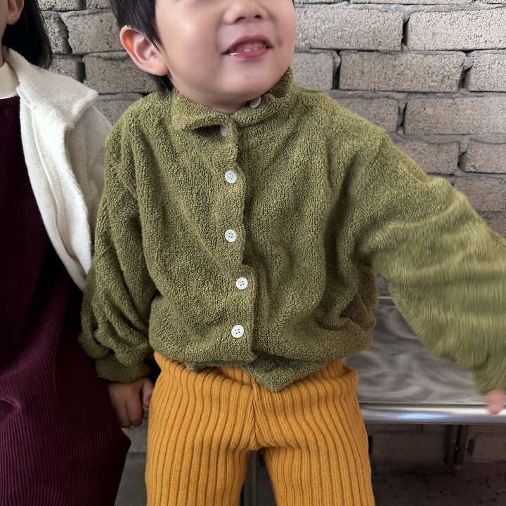 Avocado Cardigan by Pie for Baby - view 6
