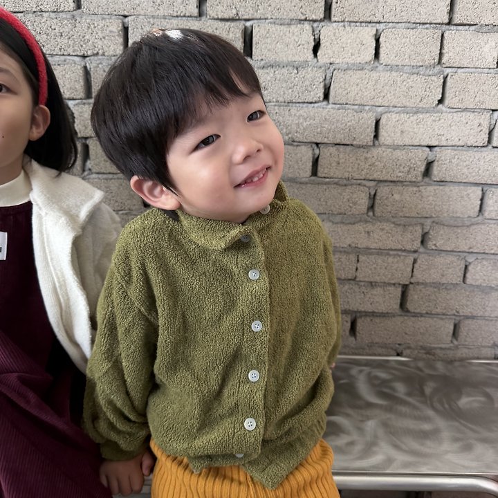 Avocado Cardigan by Pie for Baby - view 9