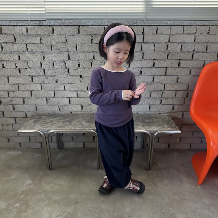 Peach Lace Tee by Pie for Baby - view 3