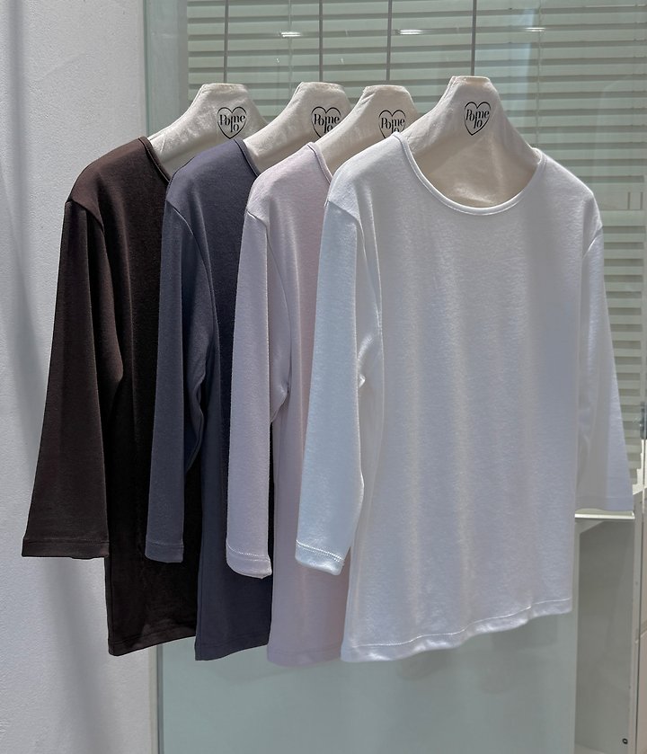 Mob 3/4 Sleeve Tee by Pomelo for Women - view 6