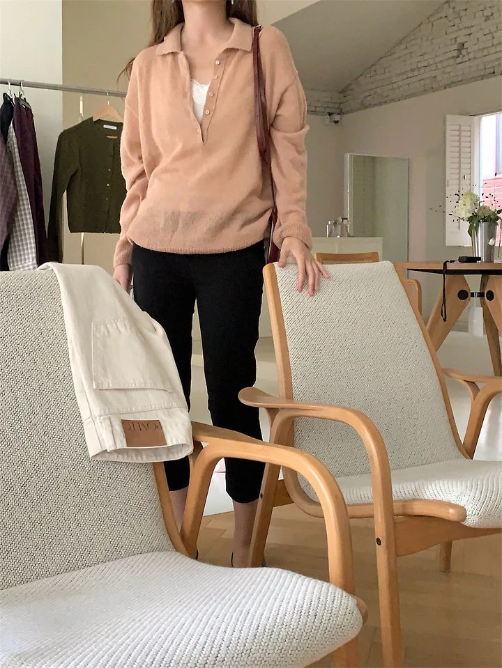 Under Collar Knit by Pomelo for Women - view 4