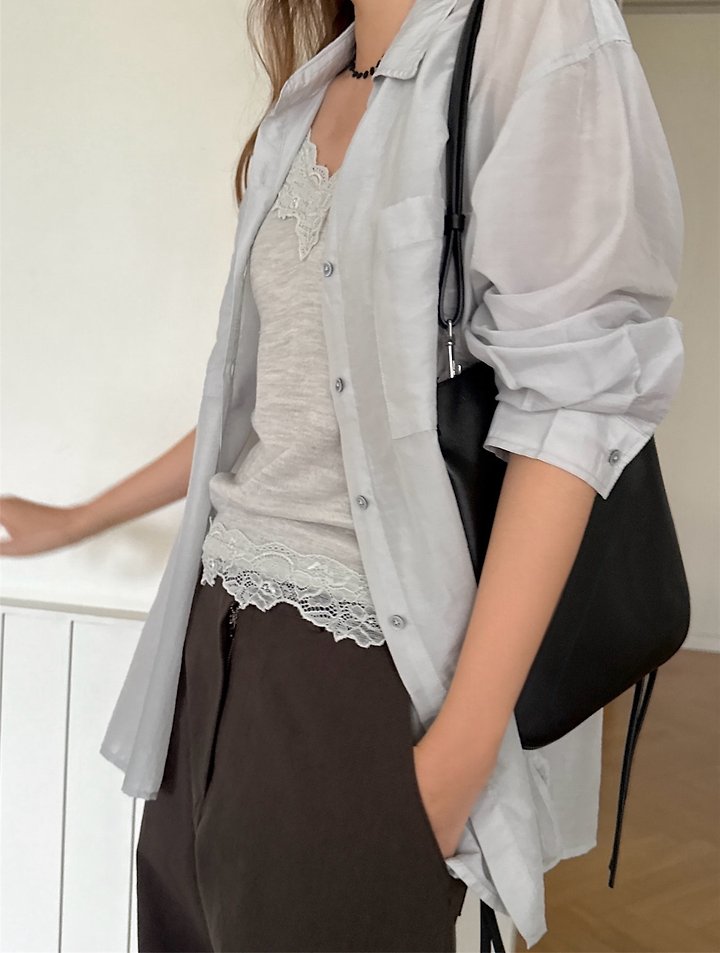 Gabi Light Shirt by Pomelo for Women - view 1