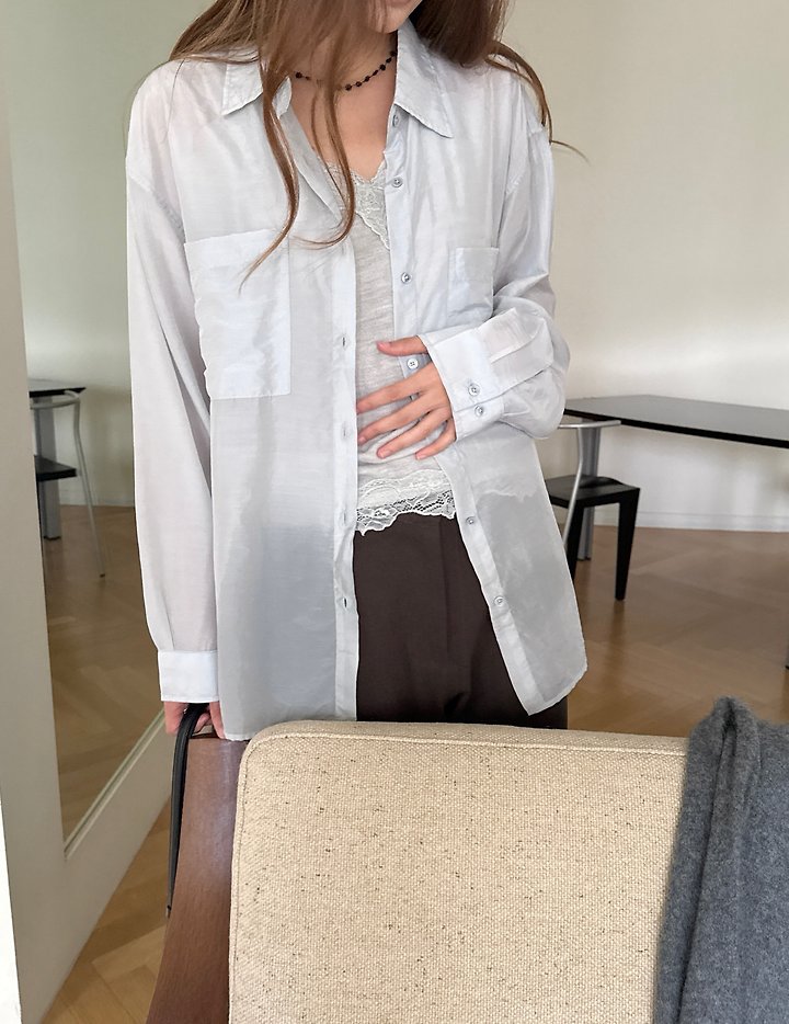 Gabi Light Shirt by Pomelo for Women - view 3