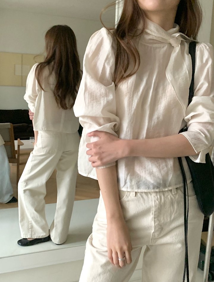 Ellie Blouse by Pomelo for Women - view 4