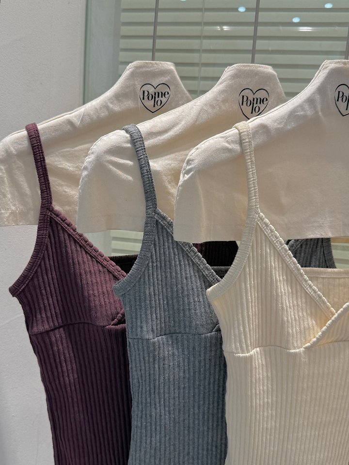 Tis Ribbed Tank Top by Pomelo for Women - view 11