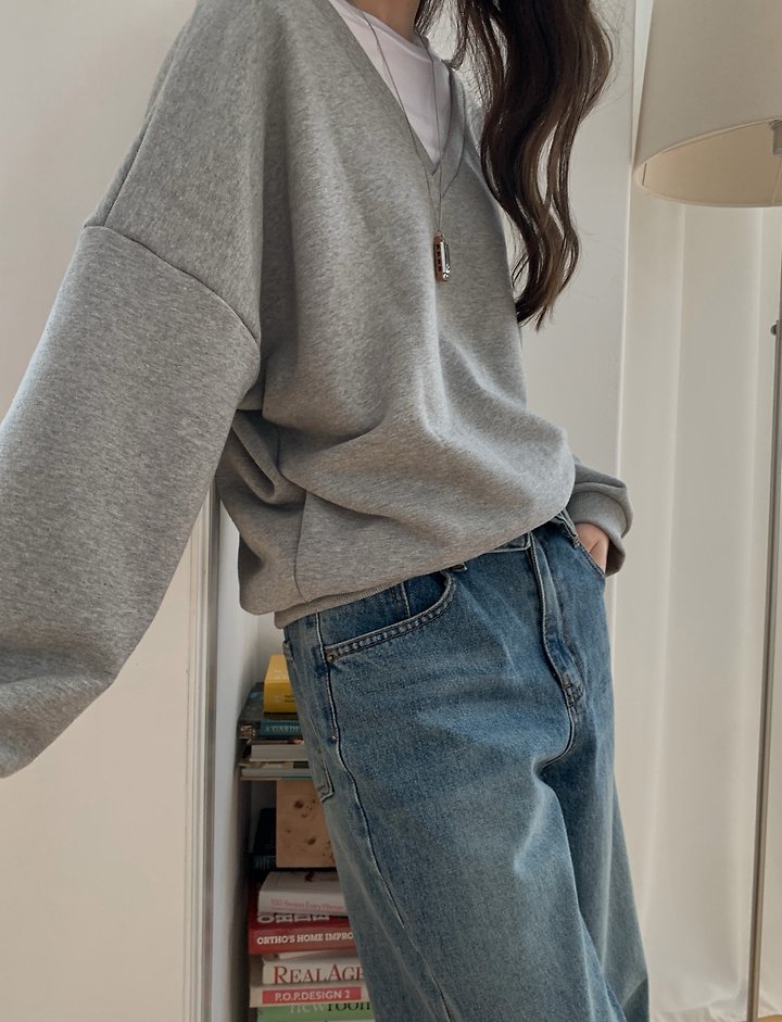 Dual Sweatshirt by Pomelo for Women - view 4
