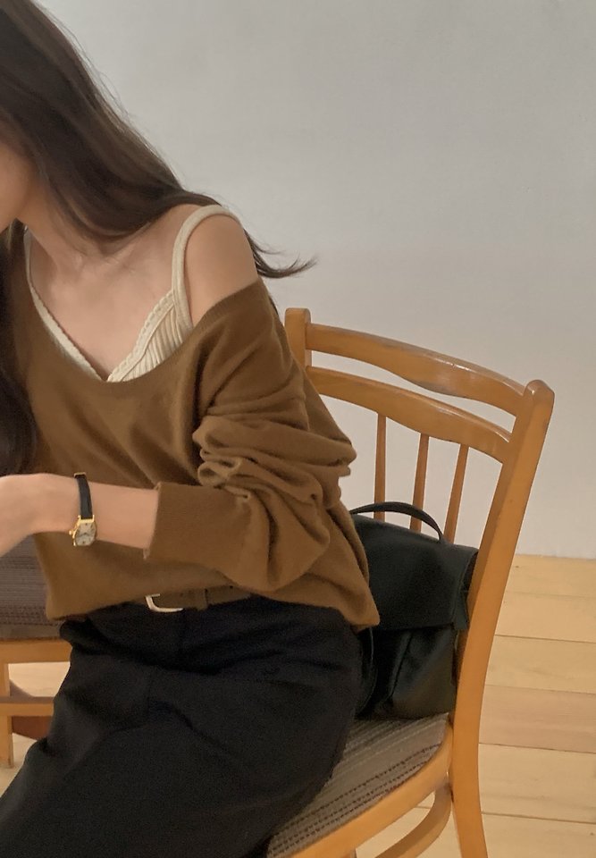 Alma U-Neck Knit by Pomelo for Women - view 6