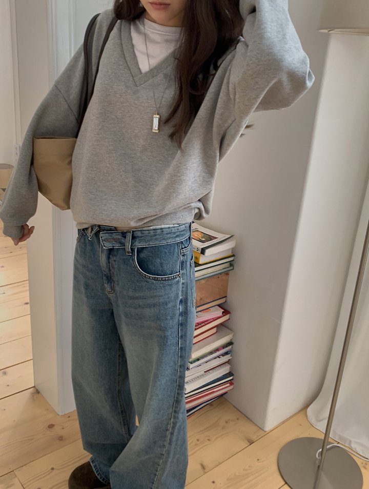 Dual Sweatshirt by Pomelo for Women - view 6
