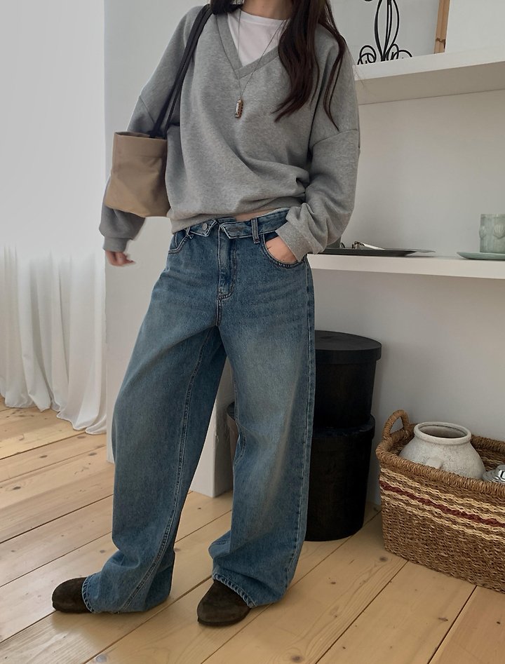 Dual Sweatshirt by Pomelo for Women - view 7