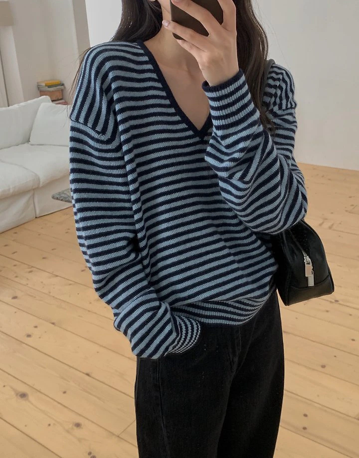 Robin Striped Knit by Pomelo for Women - view 3