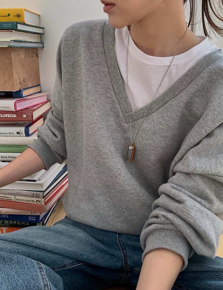 Dual Sweatshirt by Pomelo for Women - view 1